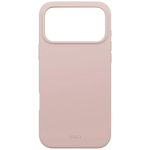 Чохол Uniq Lino для iPhone 17 Pro Max Pink with MagSafe (UNIQ-IP6.9P(2025)-LINOMBPNK) - зображення 3