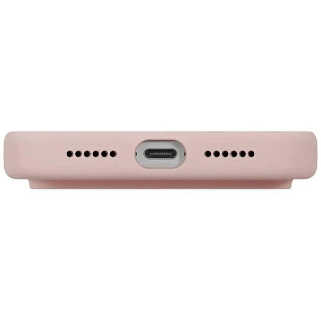 Чохол Uniq Lino для iPhone 17 Pro Max Pink with MagSafe (UNIQ-IP6.9P(2025)-LINOMBPNK) - зображення 5