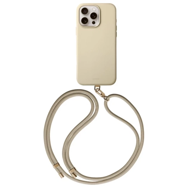 Чохол UNIQ Coehl Muse для iPhone 16 Pro Max Cream with MagSafe (UNIQ-IP6.9P(2024)-MUSMCREM) - зображення 2