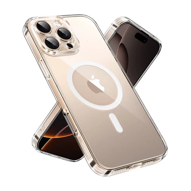 Чехол Ugreen Classy Clear Magnetic для iPhone 16 Pro Transparent with MagSafe (6941876249237) - изображение 2