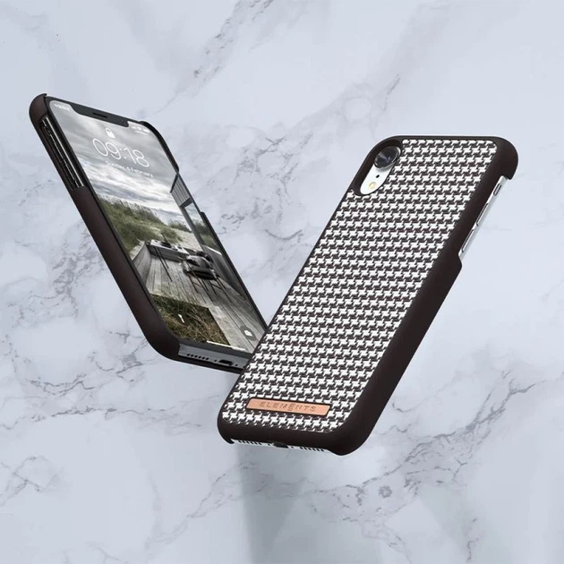 Чехол Nordic Elements Saeson Idun для iPhone XR Dark Brown Pattern 2 (E20295) - изображение 12