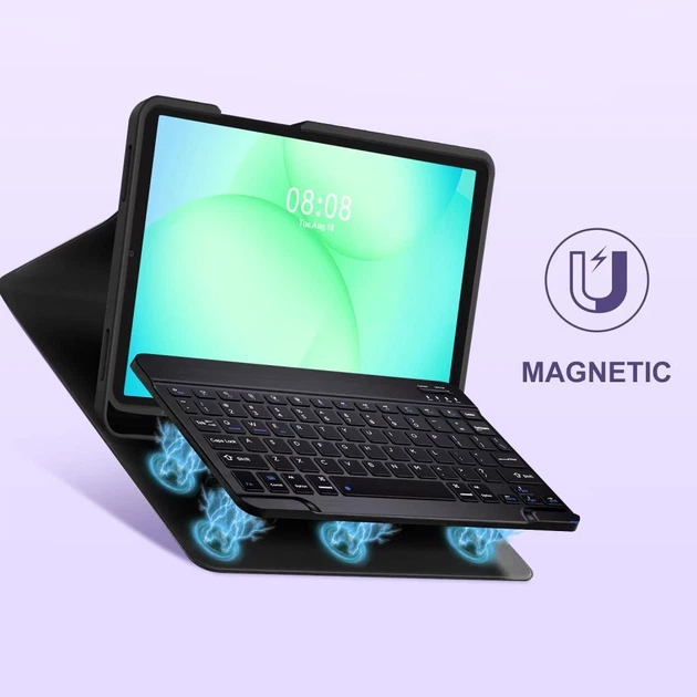 Чохол Tech-Protect SC Pen + Keyboard для Samsung Galaxy Tab A11 | A9 8.7 Black (5906302335008) - зображення 5