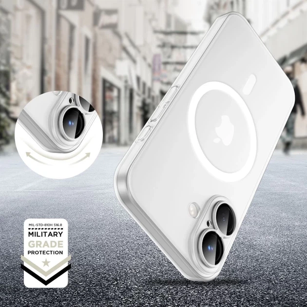 Чохол Tech-Protect MagSlim для iPhone 16e Matte Ice with MagSafe (5906302360222) - зображення 4