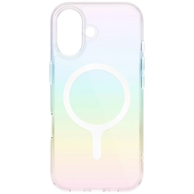 Чохол Uniq Iridescia для iPhone 17 Holo Quartz with MagSafe (UNIQ-IP6.3(2025)-IRDMHQTZ) - Фото 5 Чохол Uniq Iridescia для iPhone 17 Holo Quartz with MagSafe (UNIQ-IP6.3(2025)-IRDMHQTZ) - зображення 5