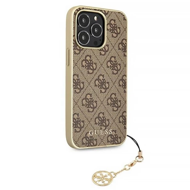 Чохол Guess Charms Collection для iPhone 13 Pro Brown (GUHCP13LGF4GBR) - зображення 4