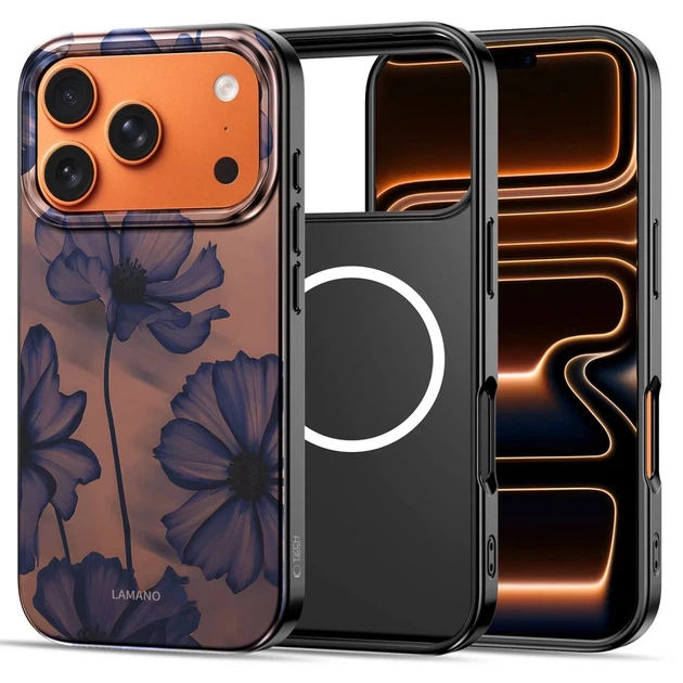 Чехол Tech-Protect Lamano для iPhone 17 Pro Velvet Night with MagSafe (5906302334452) - изображение 3