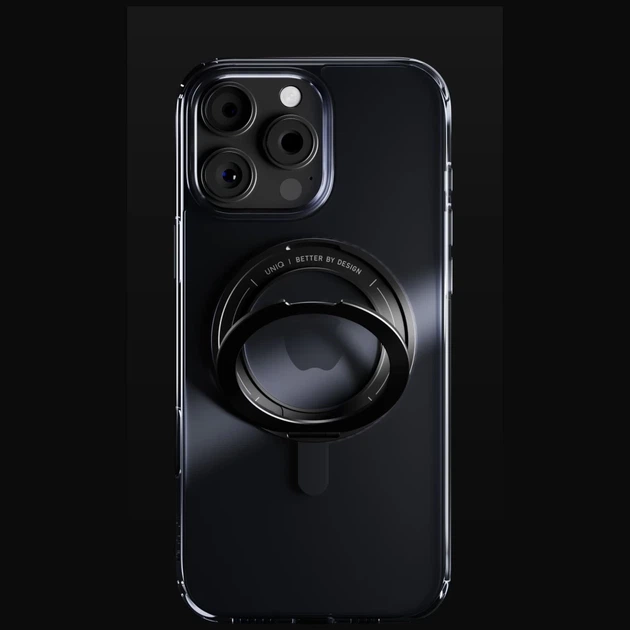 Чохол UNIQ Swivix для iPhone 16 Pro Max Black (UNIQ-IP6.9P(2024)-SWVBLK) - зображення 4