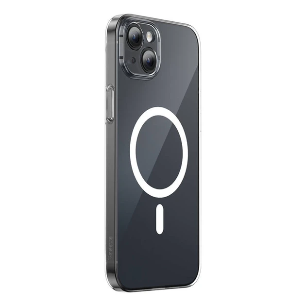 Чехол и защитное стекло Baseus Magnetic Crystal Clear with Cleaner Kit для iPhone 13 Transparent with MagSafe (ARSJ010602) - изображение 2