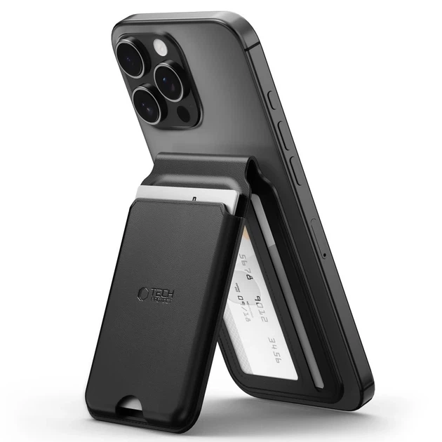 Магнитный кошелек Tech-Protect MagWallet Black with MagSafe (5906302361861) - изображение 2