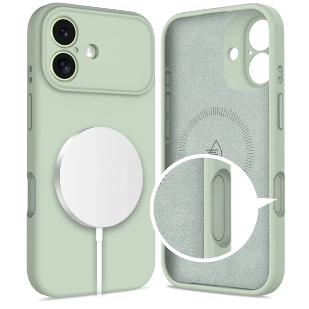 Чохол Tech-Protect Silicone для iPhone 17 Sage with MagSafe (5906302334490) - зображення 2
