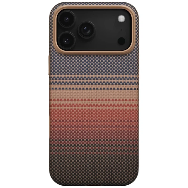 Чехол Pitaka Aramid UltraGuard для iPhone 17 Pro Sunset with MagSafe (KI1702BP) - изображение 2