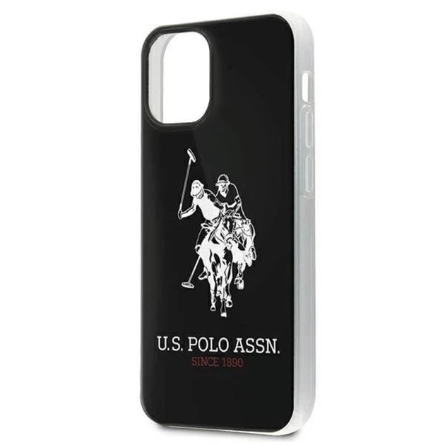 Чохол U.S. Polo Assn Shiny Big Logo для iPhone 12 mini Black (USHCP12STPUHRBK) - зображення 4