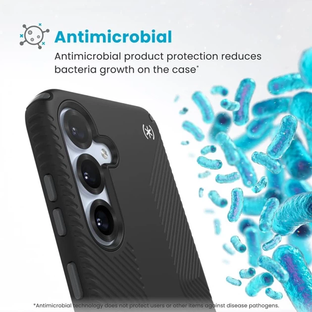 Чехол Speck Presidio2 Grip Magnet для Samsung Galaxy S25 Plus (S936) Black Slate Grey with MagSafe (150878-3205) - изображение 4