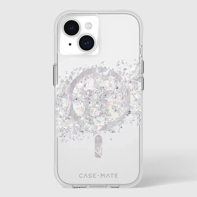 Чехол Case-Mate Karat для iPhone 15 | 14 | 13 Touch of Pearl with MagSafe (CM051384) - Фото 6 Чехол Case-Mate Karat для iPhone 15 | 14 | 13 Touch of Pearl with MagSafe (CM051384) - изображение 6