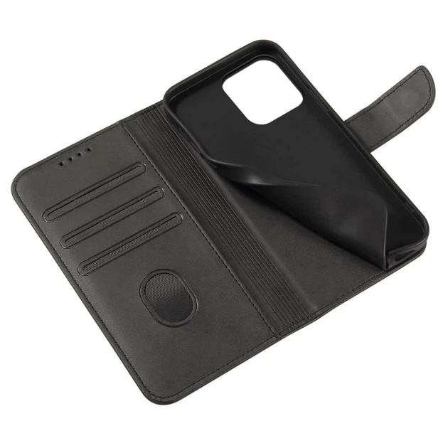 Чехол-книжка HRT Magnet Case для TCL 20L Black (9145576270639) - Фото 6 Чехол-книжка HRT Magnet Case для TCL 20L Black (9145576270639) - изображение 6