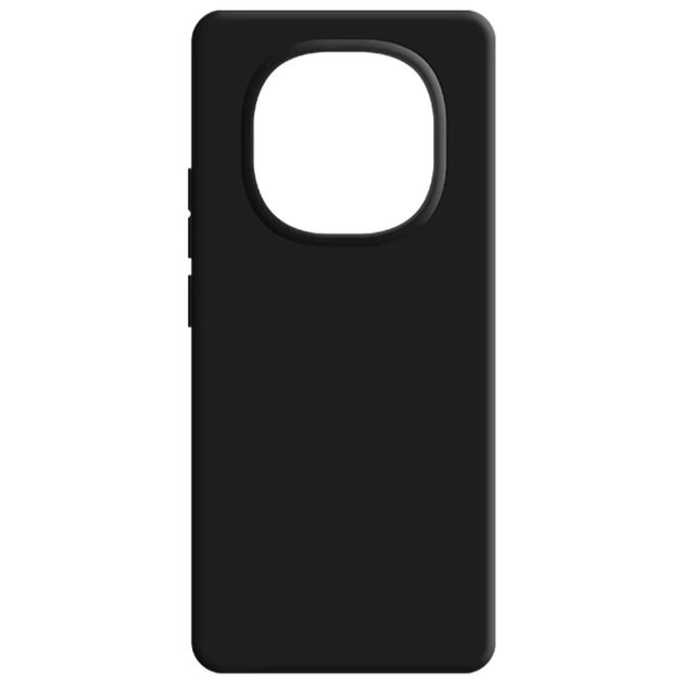 Чехол 3mk Silicone Case для Xiaomi Redmi Note 14 Pro Plus 5G Black (5903108639583) - изображение 6