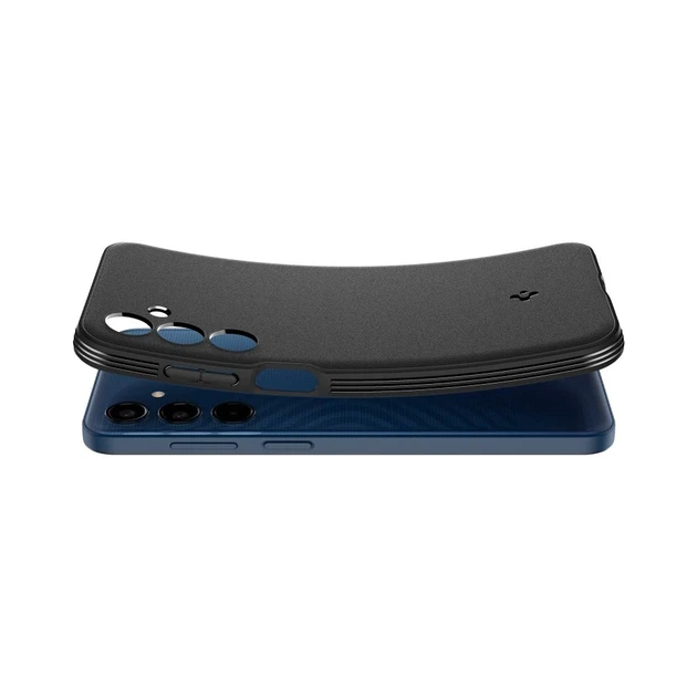 Чехол Spigen Essential SandBlast для Samsung Galaxy M35 (M356) Matte Black (ACS08263) - Фото 6 Чехол Spigen Essential SandBlast для Samsung Galaxy M35 (M356) Matte Black (ACS08263) - изображение 6