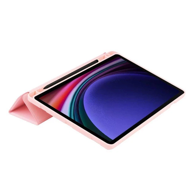 Чехол Tech-Protect SC Pen для Samsung Galaxy Tab S9 FE 10.9 X510 | X516B Pink (9319456607406) - Фото 3 Чехол Tech-Protect SC Pen для Samsung Galaxy Tab S9 FE 10.9 X510 | X516B Pink (9319456607406) - изображение 3