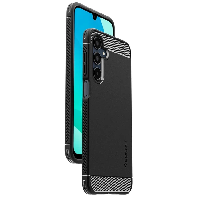 Чохол Spigen Rugged Armor для Samsung Galaxy A16 Matte Black (8809971237215) - Фото 9 Чохол Spigen Rugged Armor для Samsung Galaxy A16 Matte Black (8809971237215) - зображення 9
