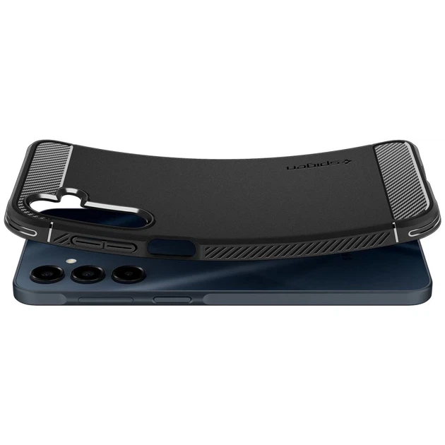 Чохол Spigen Rugged Armor для Samsung Galaxy A16 Matte Black (8809971237215) - Фото 10 Чохол Spigen Rugged Armor для Samsung Galaxy A16 Matte Black (8809971237215) - зображення 10