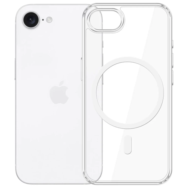 Чохол 3mk MagCase для iPhone 16e Transparent with MagSafe (5903108562904) - зображення 2