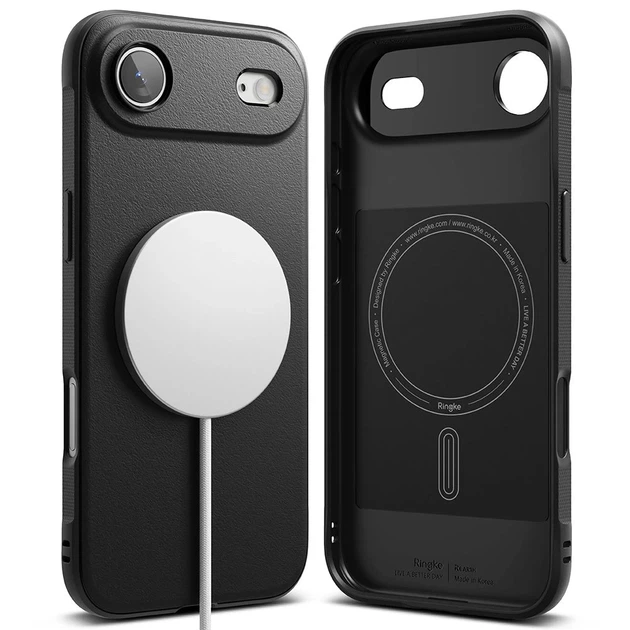 Чехол Ringke Onyx Magnetic для iPhone 17 Air Black with MagSafe (8800328812192) - изображение 2