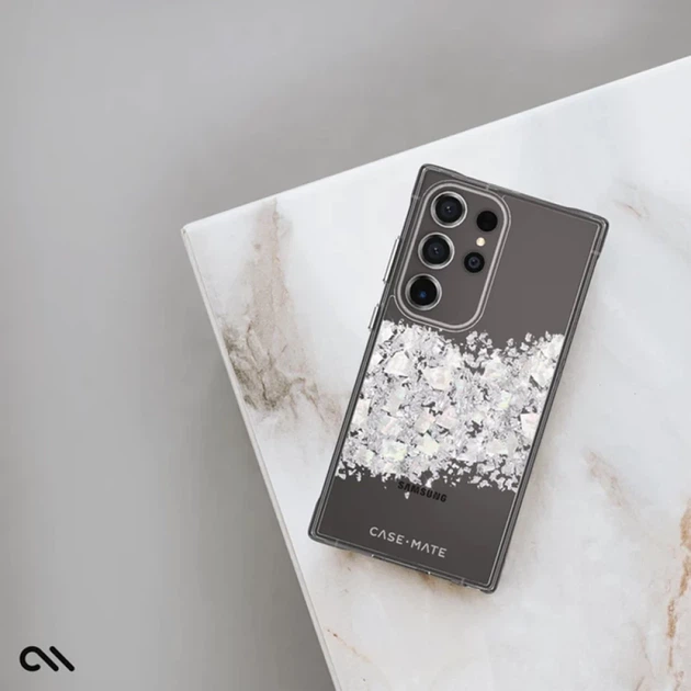 Чохол Case-Mate Karat для Samsung Galaxy S24 Ultra (S928) Touch of Pearl (CM053448) - Фото 10 Чохол Case-Mate Karat для Samsung Galaxy S24 Ultra (S928) Touch of Pearl (CM053448) - зображення 10
