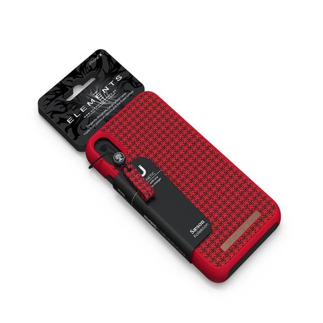 Чехол Nordic Elements Saeson Idun для iPhone XS Max Red (E20312) - изображение 4
