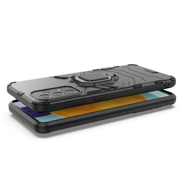 Чохол HRT Ring Armor для Samsung Galaxy A73 Black (9145576245057) - Фото 3 Чохол HRT Ring Armor для Samsung Galaxy A73 Black (9145576245057) - зображення 3