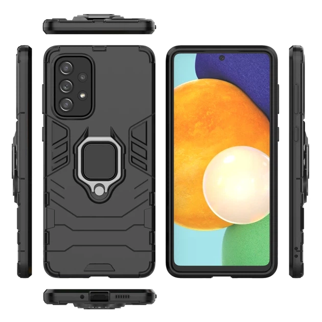 Чохол HRT Ring Armor для Samsung Galaxy A73 Black (9145576245057) - Фото 5 Чохол HRT Ring Armor для Samsung Galaxy A73 Black (9145576245057) - зображення 5