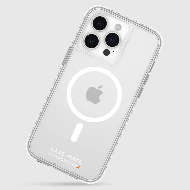 Чохол Case-Mate Ultra Tough D3O Clear для iPhone 15 Pro Max Clear with MagSafe (CM051674) - зображення 8