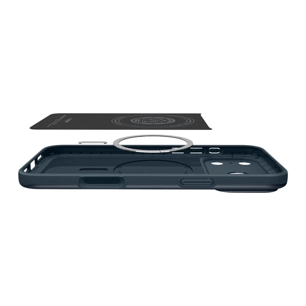 Чохол Spigen Thin Fit для iPhone 17 Pro Max Navy with MagSafe (ACS10277) - зображення 10