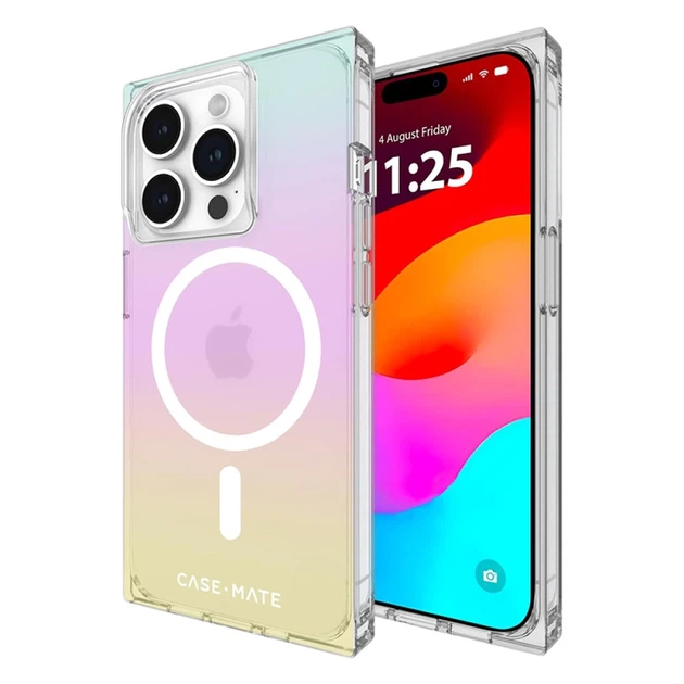 Чохол Case-Mate BLOX для iPhone 15 Pro Iridescent Rainbow with MagSafe (CM051856) - Фото 1 Чохол Case-Mate BLOX для iPhone 15 Pro Iridescent Rainbow with MagSafe (CM051856) - зображення 1