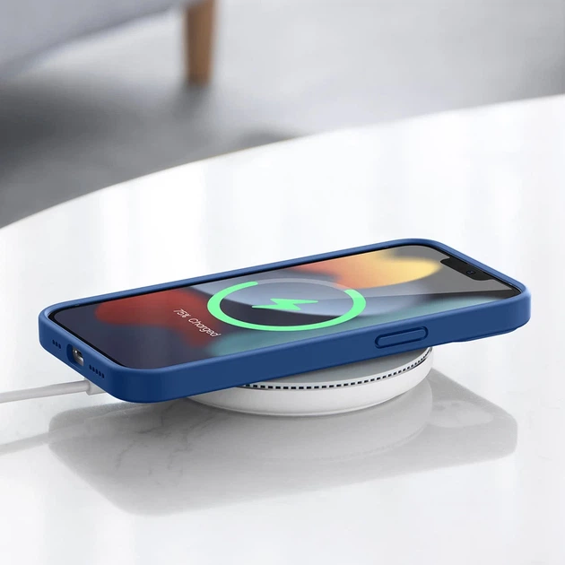 Чехол Ugreen Rubber Flexible Silicone для iPhone 13 Pro Max Blue (UGR1255BLU) - Фото 8 Чехол Ugreen Rubber Flexible Silicone для iPhone 13 Pro Max Blue (UGR1255BLU) - изображение 8