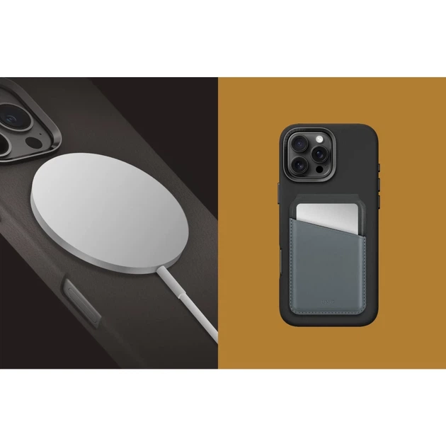 Чохол UNIQ Lyden для iPhone 16 Pro Caramel with MagSafe (UNIQ-IP6.3P(2024)-LYDMCML) - зображення 3