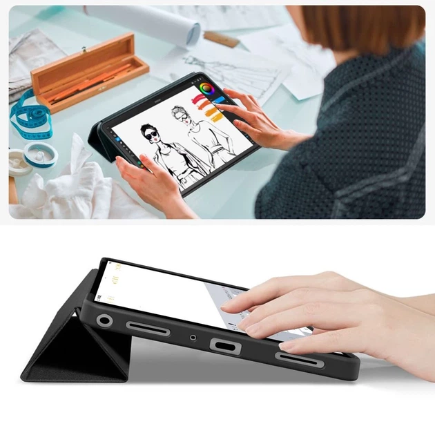 Чехол Tech-Protect Smartcase для Samsung Galaxy Tab A11 Plus | A9 Plus 11.0 Black (5906302335077) - изображение 8