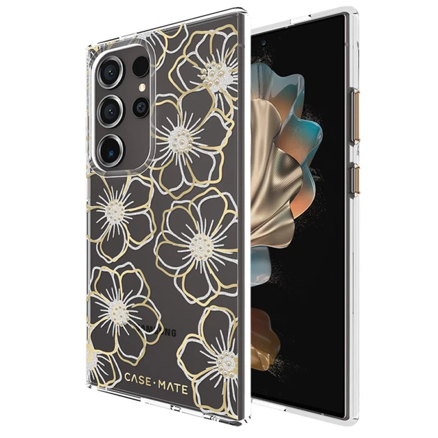 Чехол Case-Mate Floral Gems для Samsung Galaxy S24 Ultra (S928) Gold (CM053436) - Фото 6 Чехол Case-Mate Floral Gems для Samsung Galaxy S24 Ultra (S928) Gold (CM053436) - изображение 6