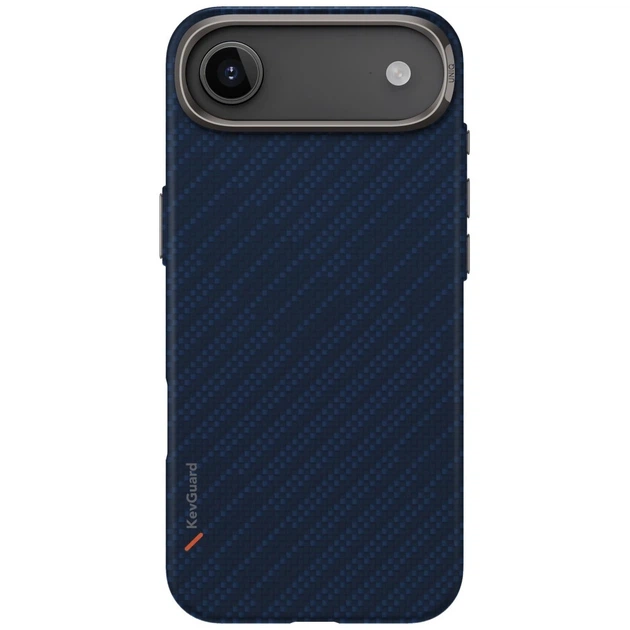 Чохол UNIQ Keva EDGE для iPhone 17 Air Blue with MagSafe (UNIQ-IP6.6(2025)-KEVAEDMTBLU) - зображення 2