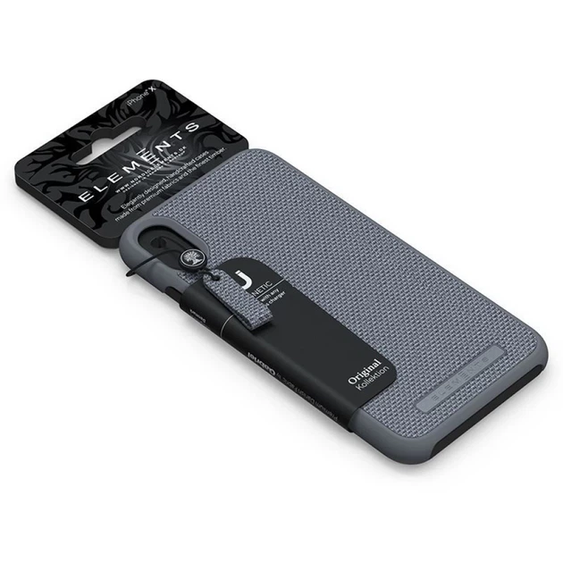 Чехол Nordic Elements Original Idun для iPhone XS Max Mid Grey (E20311) - изображение 4
