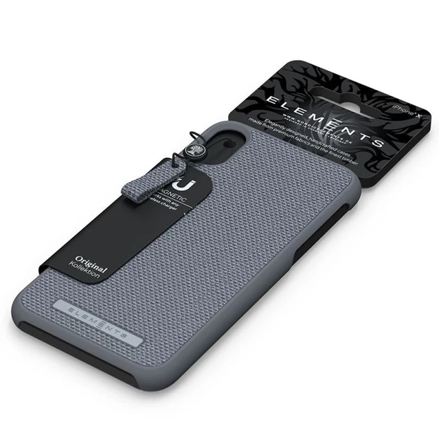 Чехол Nordic Elements Original Idun для iPhone XS Max Mid Grey (E20311) - изображение 5