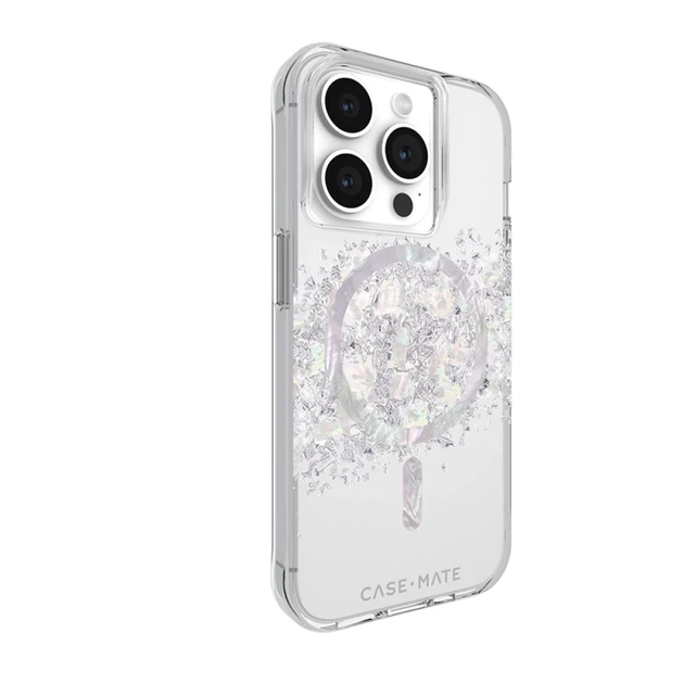 Чохол Case-Mate Karat для iPhone 15 Pro Touch of Pearl with MagSafe (CM051478) - зображення 2