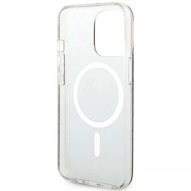 Чохол із зарядним пристроєм Guess 4G Print + Charger Set для iPhone 13 Pro Brown with MagSafe (GUBPP13LH4EACSW) - зображення 7