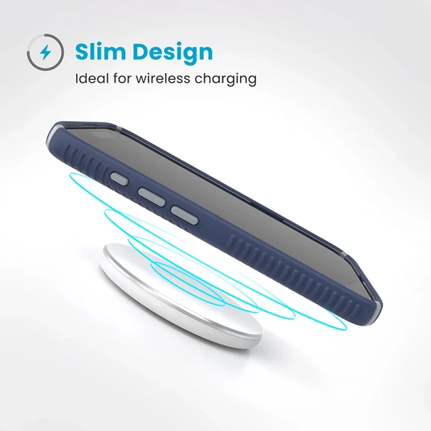 Чохол Speck Presidio2 Grip для iPhone 16 Coastal Blue Dust Grey (150779-3206) - зображення 3