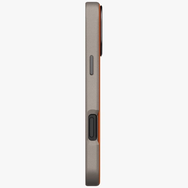 Чохол Uniq Lyden DS для iPhone 17 Pro Max Orange Grey with MagSafe (UNIQ-IP6.9P(2025)-LDSFORGFGRY) - зображення 3