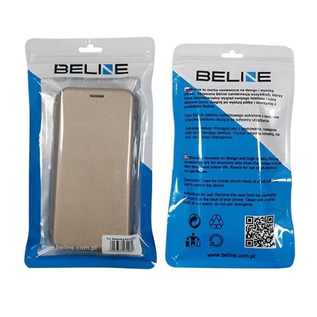 Чехол-книжка Beline Book Magnetic для Samsung Galaxy A21s (A217) Gold (5903657572980) - изображение 5