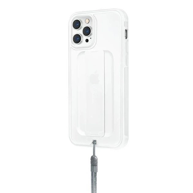 Чохол Uniq Heldro для iPhone 12 Pro Max Natural Frost Antimicrobial (UNIQ-IP6.7HYB(2020)-HELFRO) - зображення 2