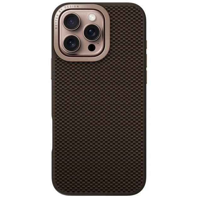 Чохол UNIQ Keva Max для iPhone 16 Pro Umber Brown with MagSafe (UNIQ-IP6.3P(2024)-KEVMMBWN) - Фото 3 Чохол UNIQ Keva Max для iPhone 16 Pro Umber Brown with MagSafe (UNIQ-IP6.3P(2024)-KEVMMBWN) - зображення 3