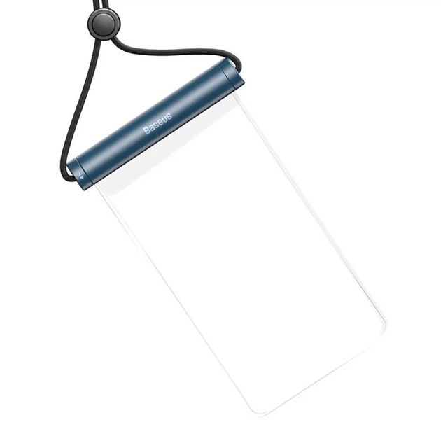Водонепроницаемый чехол Baseus AquaGlide with Cylindrical Slide Lock 7.2" Blue (P60263701U03-00) - изображение 4