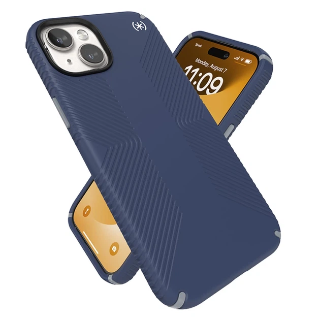 Чехол Speck Presidio2 Grip для iPhone 15 Plus | 14 Plus Coastal Blue Dust Grey with MagSafe (150569-3206) - изображение 7