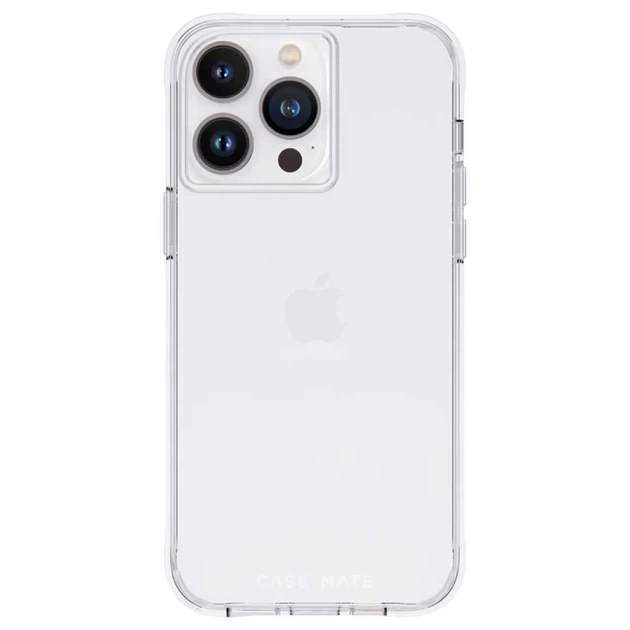 Чехол Case-Mate Tough Clear для iPhone 14 Pro Max Clear (CM049304) - Фото 1 Чехол Case-Mate Tough Clear для iPhone 14 Pro Max Clear (CM049304) - изображение 1
